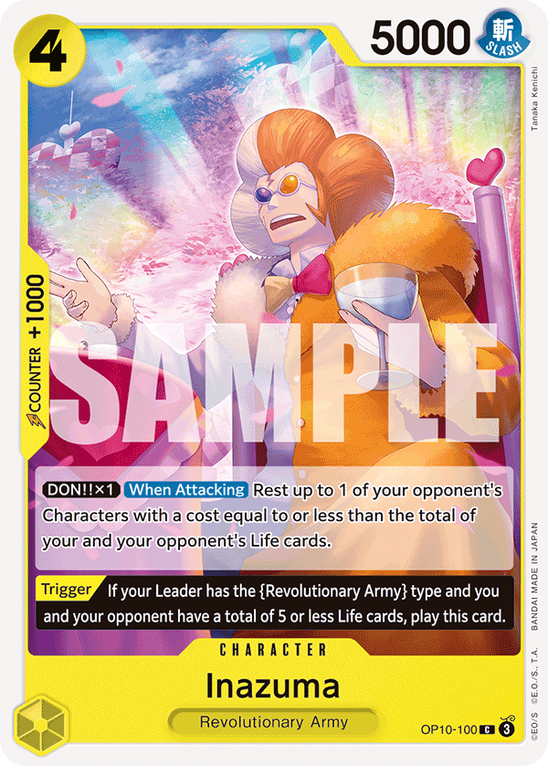 Inazuma - onepiece TCG Card