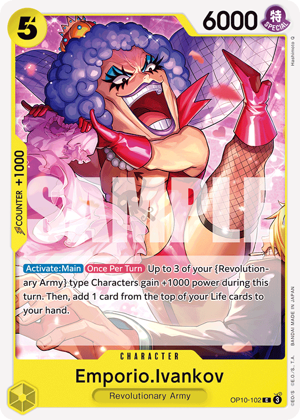 Emporio.Ivankov - onepiece TCG Card
