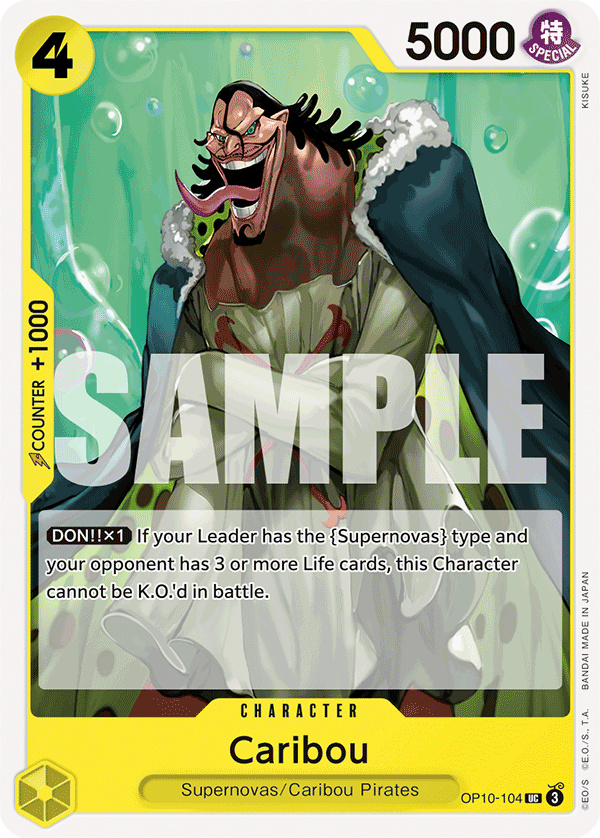 Caribou - onepiece TCG Card