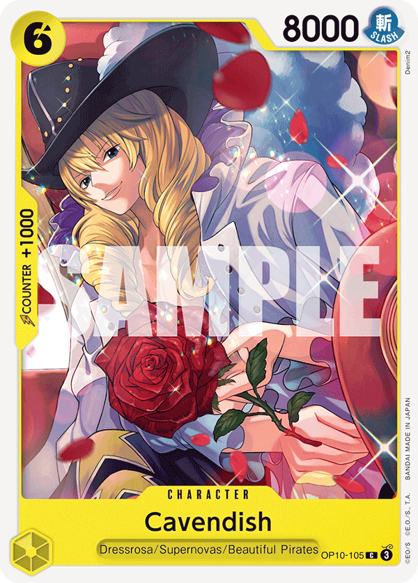Cavendish - onepiece TCG Card