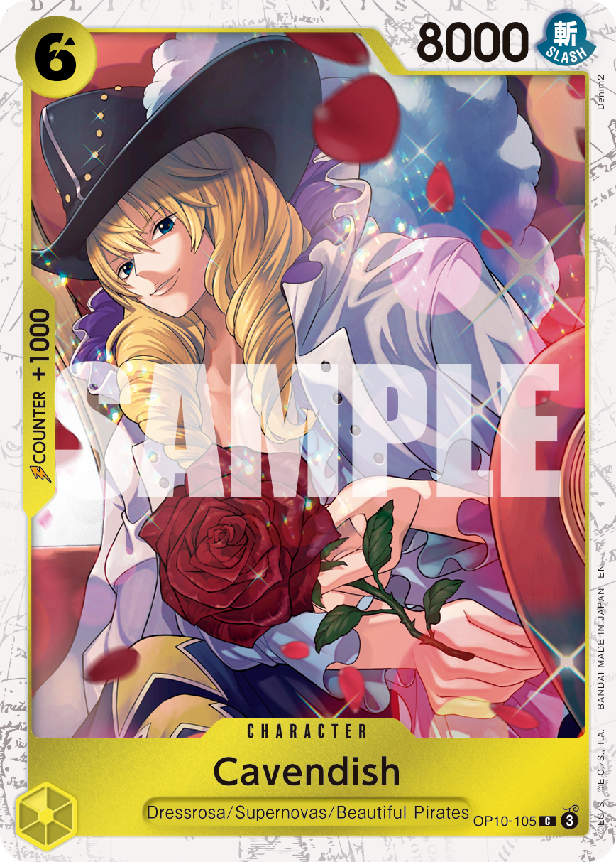 Cavendish - onepiece TCG Card