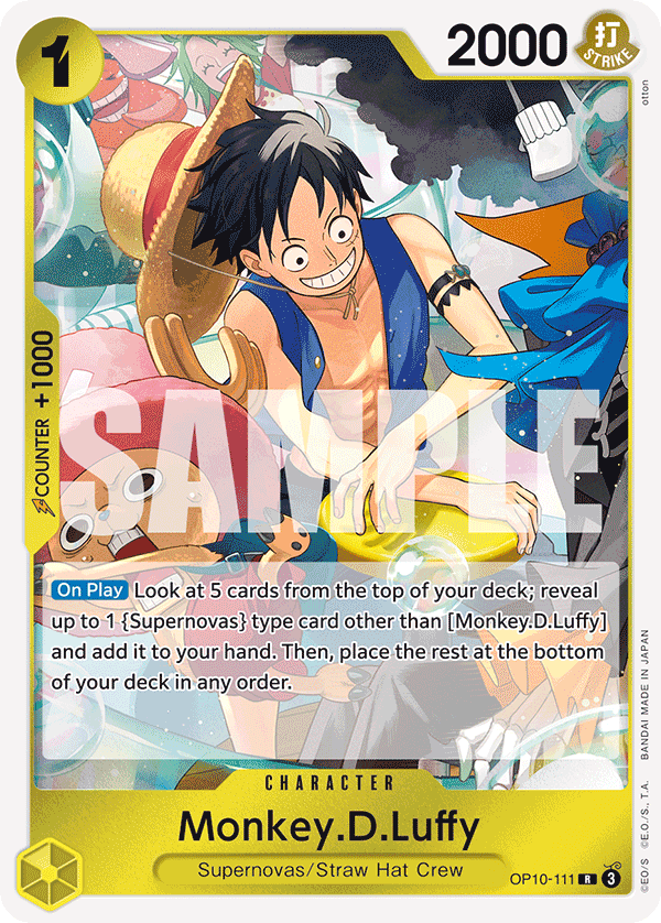 Monkey.D.Luffy - onepiece TCG Card