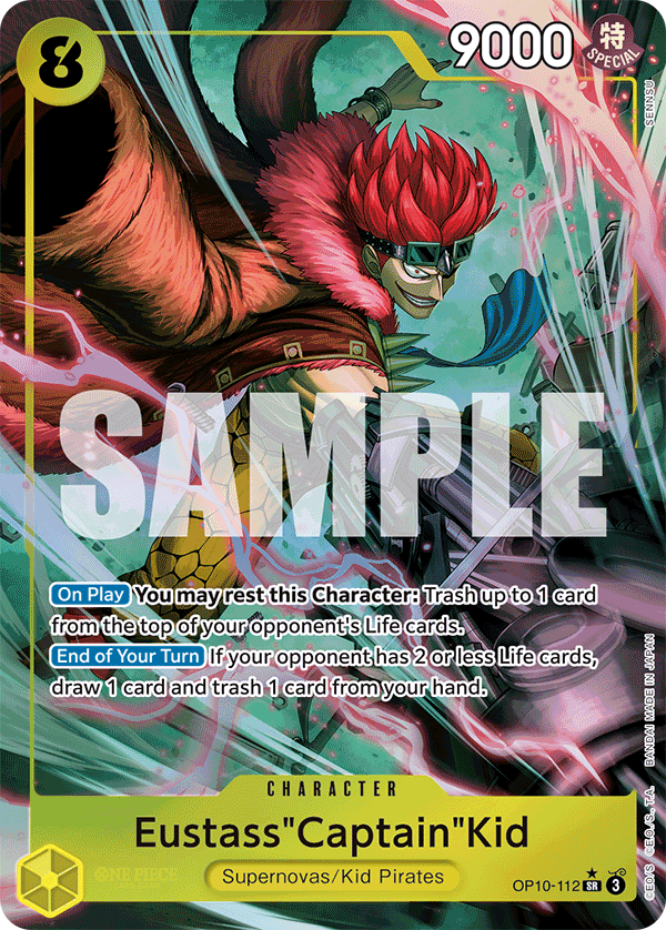 Eustass"Captain"Kid - onepiece TCG Card