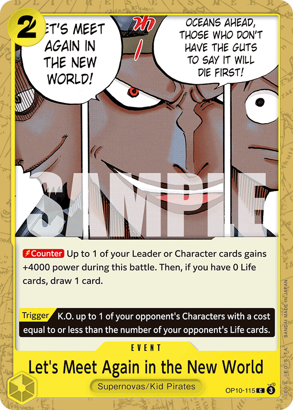 Let's Meet Again in the New World - onepiece TCG Card