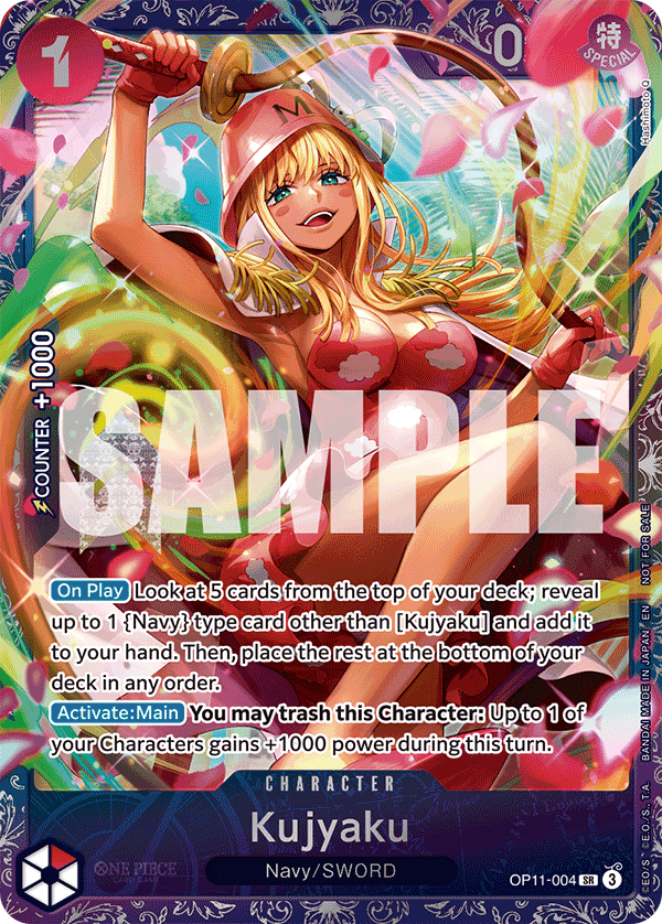Kujyaku - onepiece TCG Card