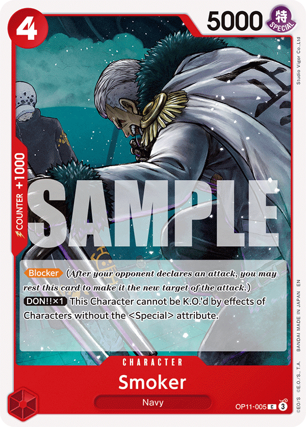 Smoker - onepiece TCG Card