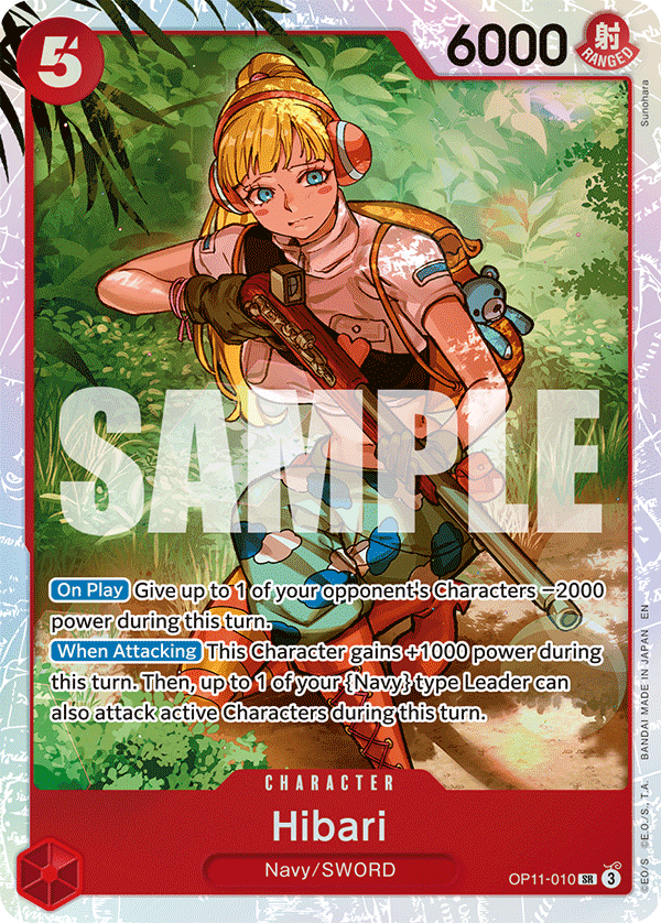 Hibari - onepiece TCG Card