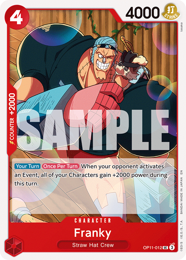 Franky - onepiece TCG Card