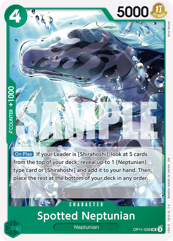 Spotted Neptunian - onepiece TCG Card