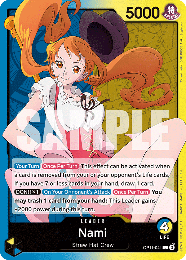 Nami - onepiece TCG Card