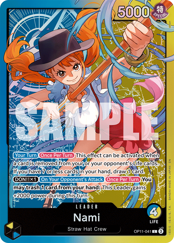 Nami - onepiece TCG Card