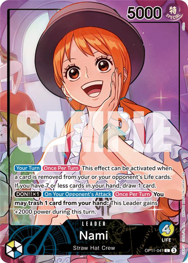Nami - onepiece TCG Card
