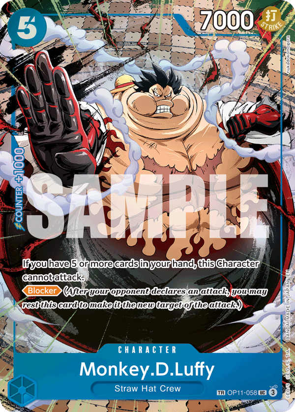 Monkey.D.Luffy - onepiece TCG Card