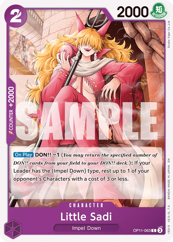 Little Sadi - onepiece TCG Card