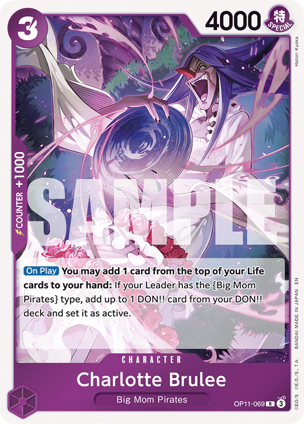 Charlotte Brulee - onepiece TCG Card