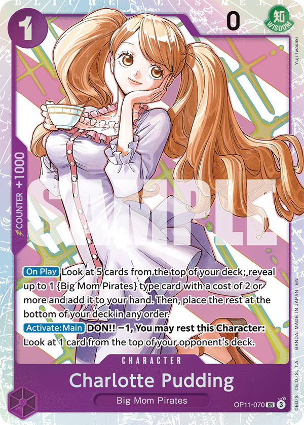 Charlotte Pudding - onepiece TCG Card