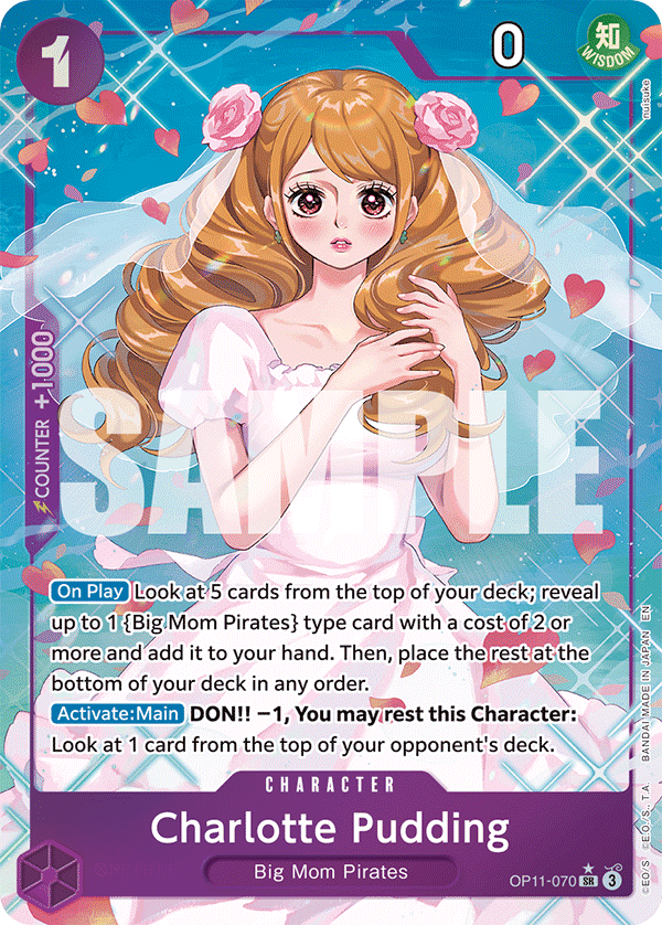 Charlotte Pudding - onepiece TCG Card