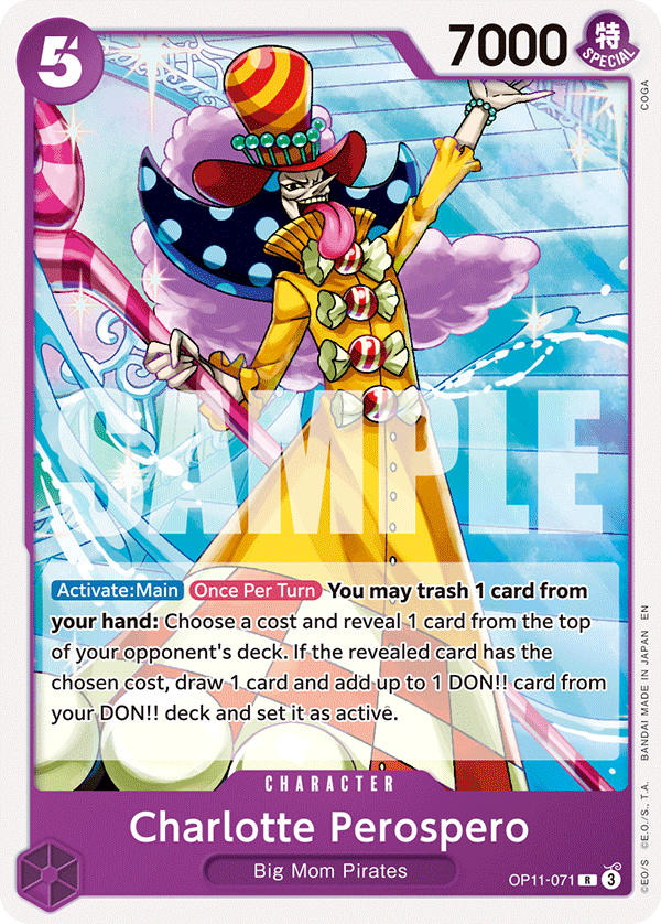 Charlotte Perospero - onepiece TCG Card