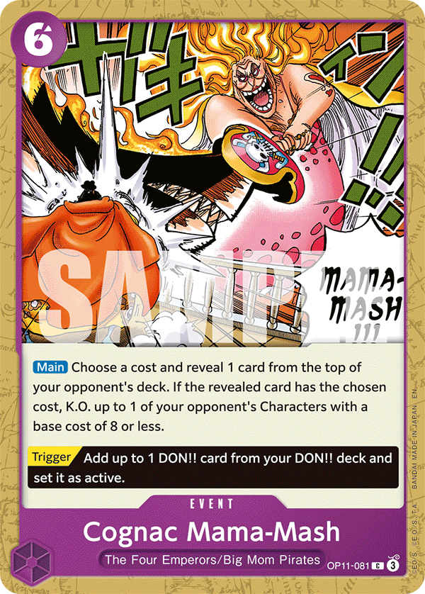 Cognac Mama-Mash - onepiece TCG Card