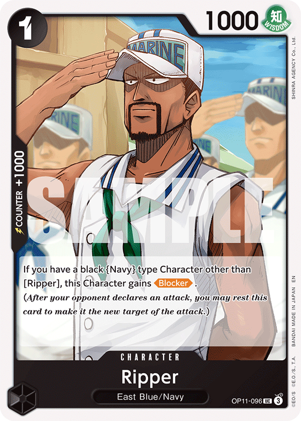 Ripper - onepiece TCG Card