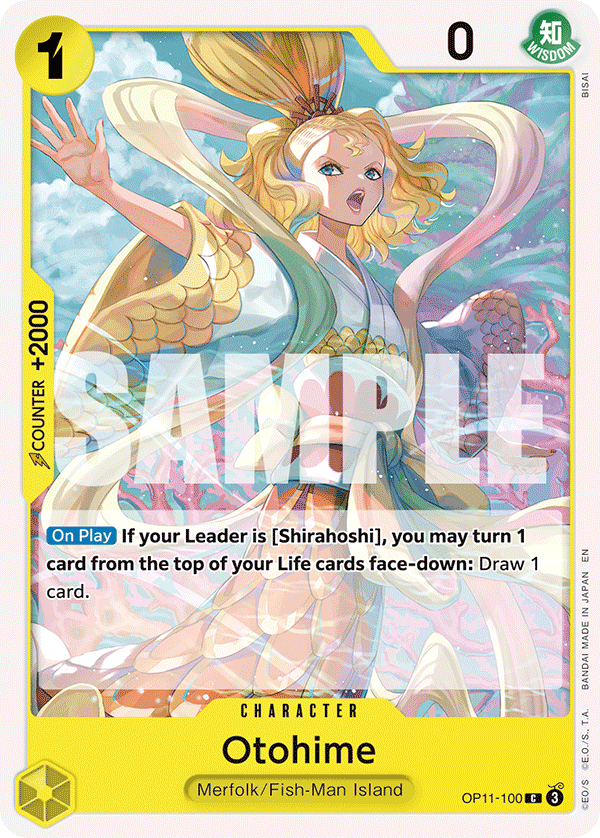 Otohime - onepiece TCG Card