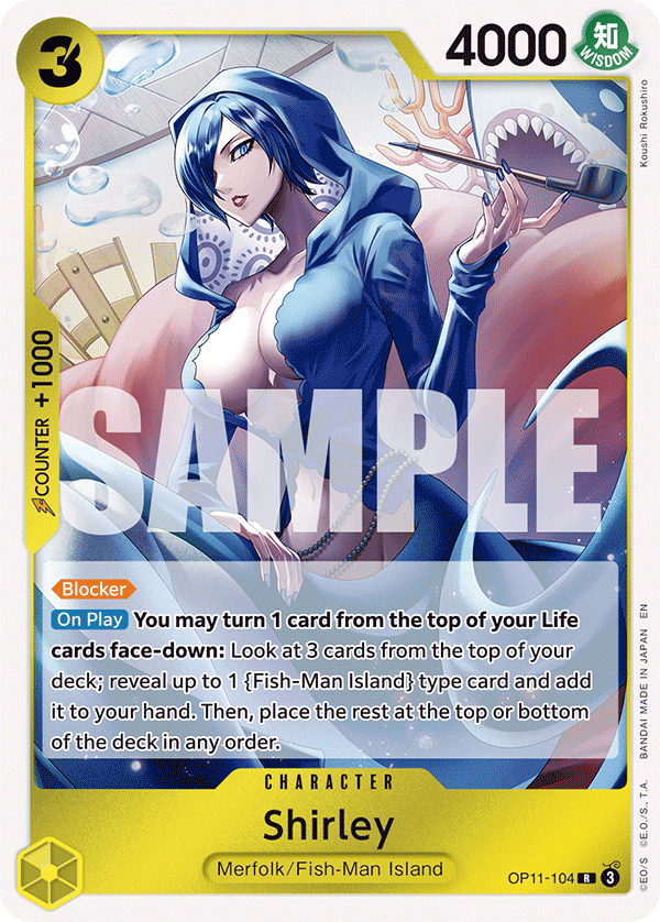 Shirley - onepiece TCG Card