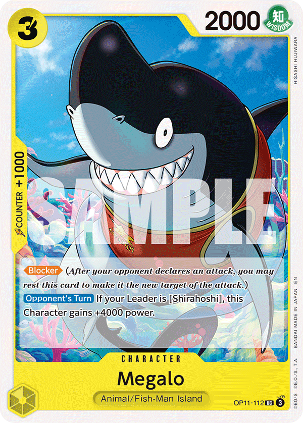 Megalo - onepiece TCG Card