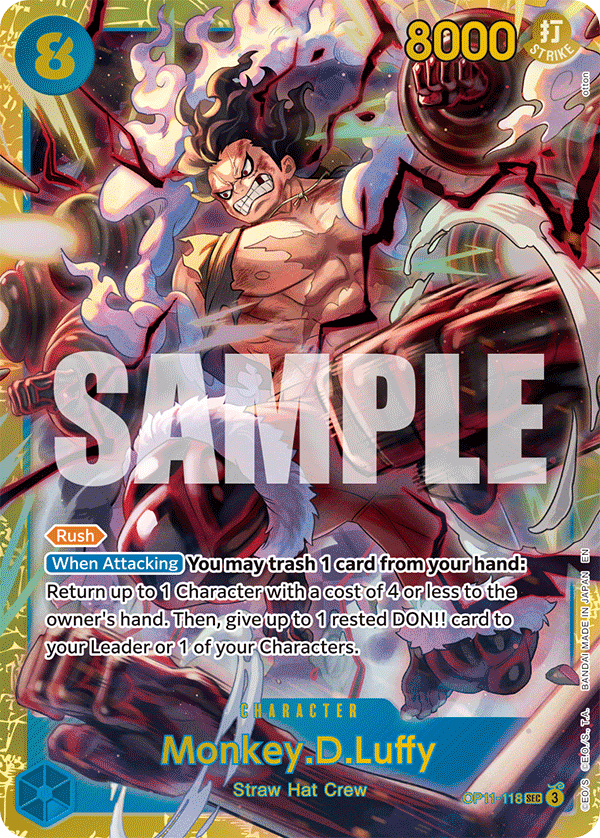 Monkey.D.Luffy - onepiece TCG Card