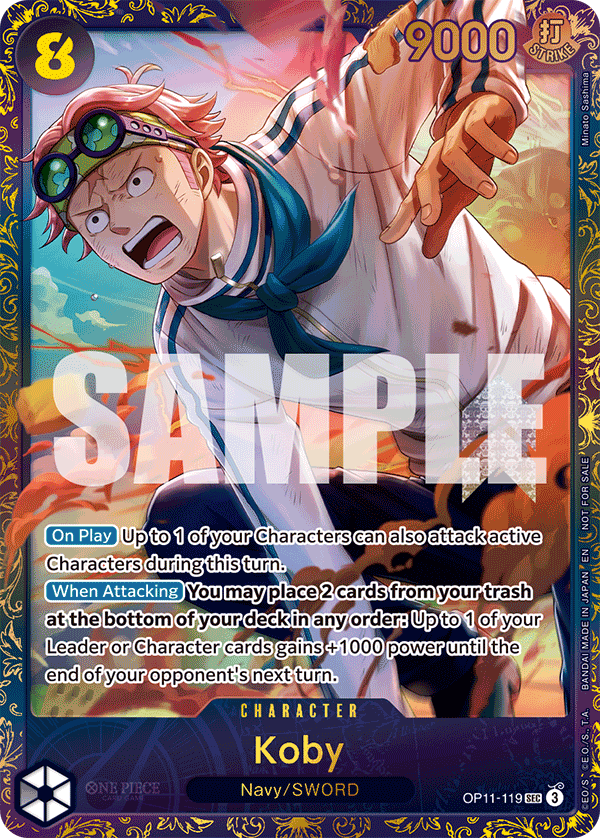 Koby - onepiece TCG Card