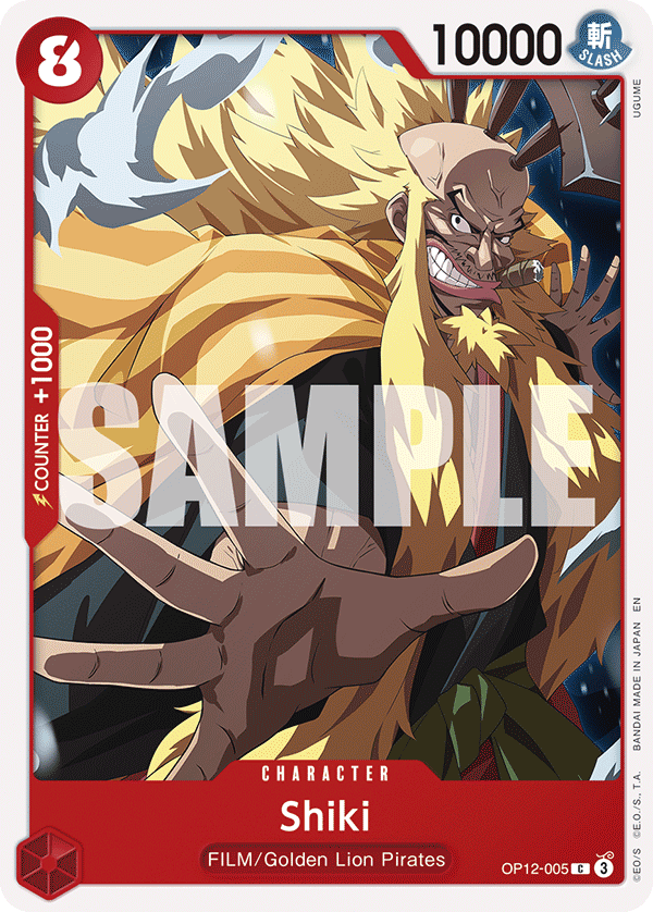 Shiki - onepiece TCG Card