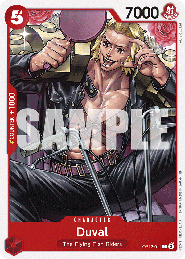 Duval - onepiece TCG Card