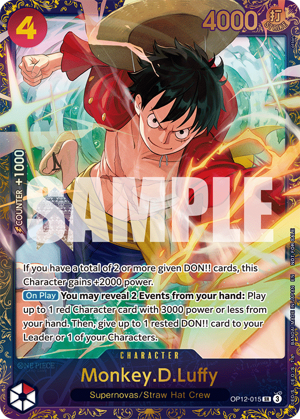 Monkey.D.Luffy - onepiece TCG Card