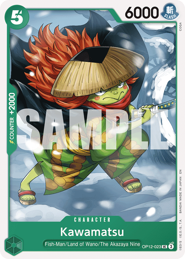 Kawamatsu - onepiece TCG Card