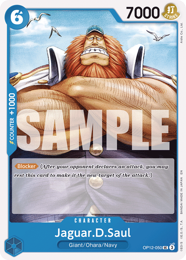 Jaguar.D.Saul - onepiece TCG Card