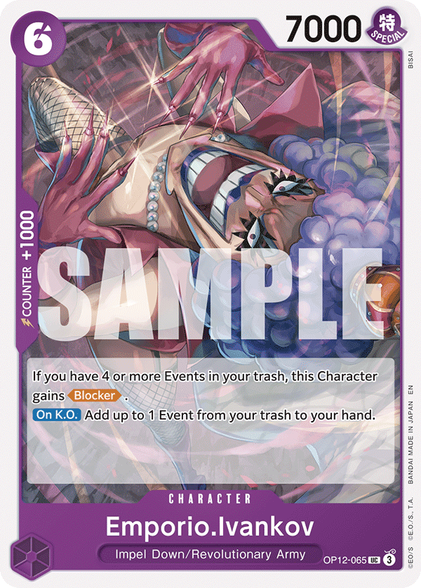 Emporio.Ivankov - onepiece TCG Card