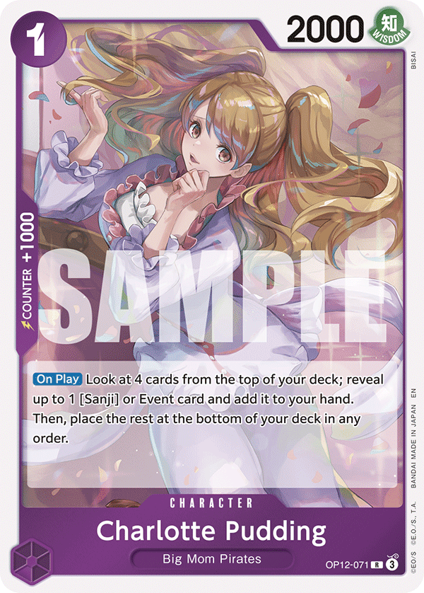 Charlotte Pudding - onepiece TCG Card