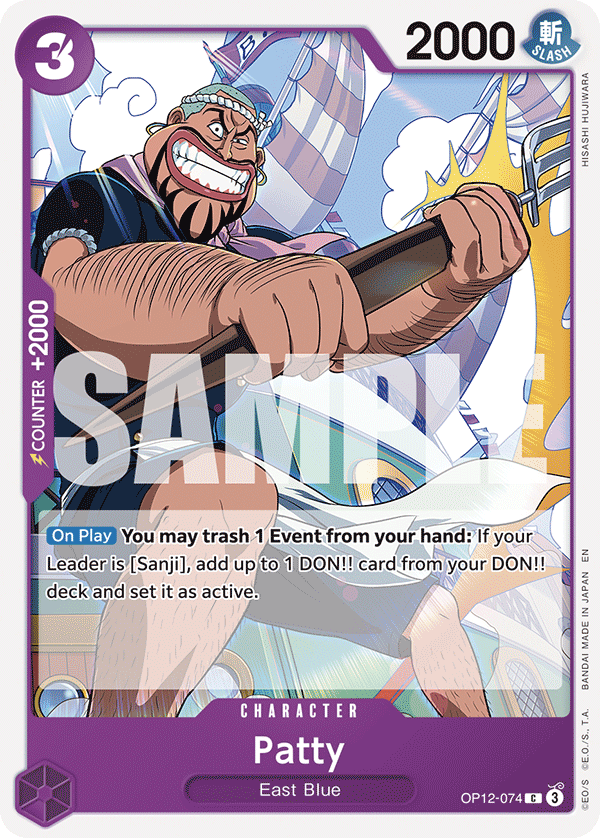Patty - onepiece TCG Card