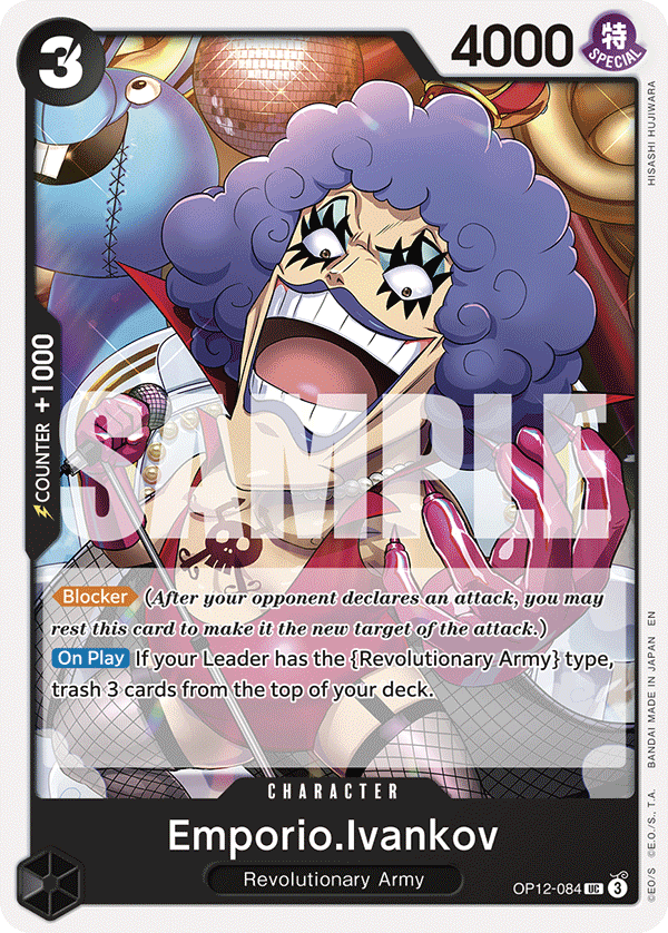 Emporio.Ivankov - onepiece TCG Card