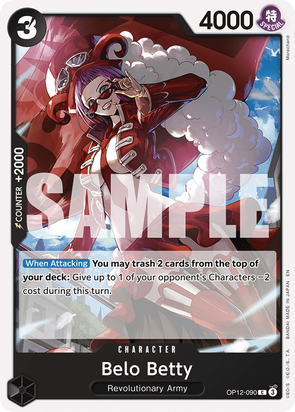 Belo Betty - onepiece TCG Card