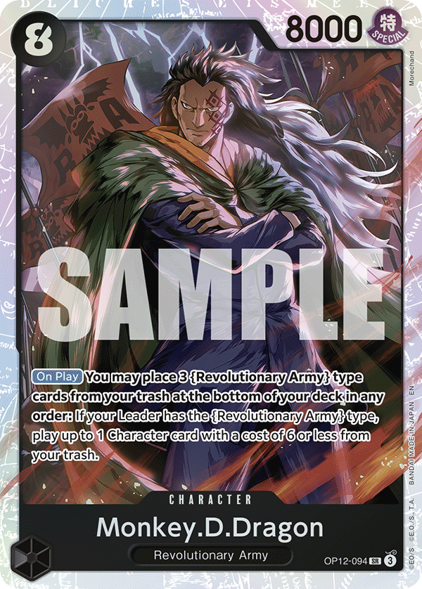 Monkey.D.Dragon - onepiece TCG Card