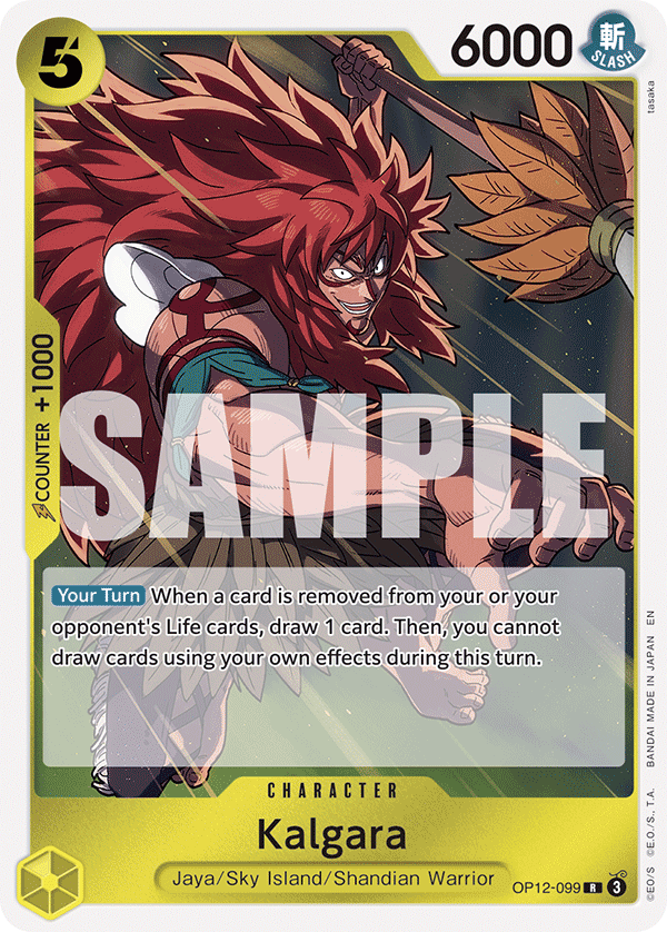 Kalgara - onepiece TCG Card