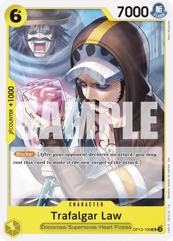 Trafalgar Law - onepiece TCG Card
