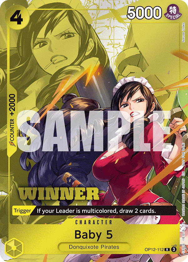Baby 5 - onepiece TCG Card