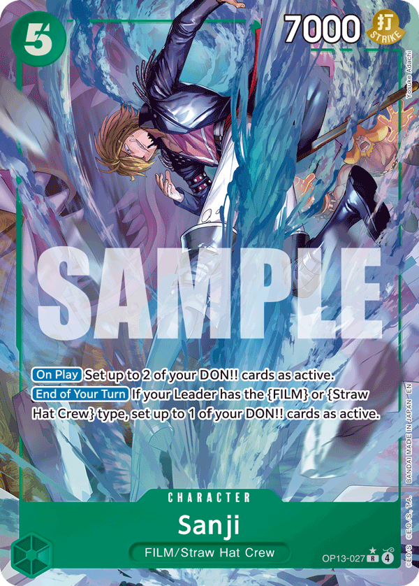 Sanji - onepiece TCG Card