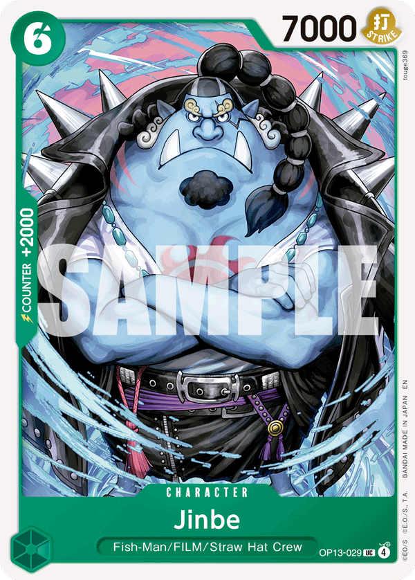 Jinbe - onepiece TCG Card