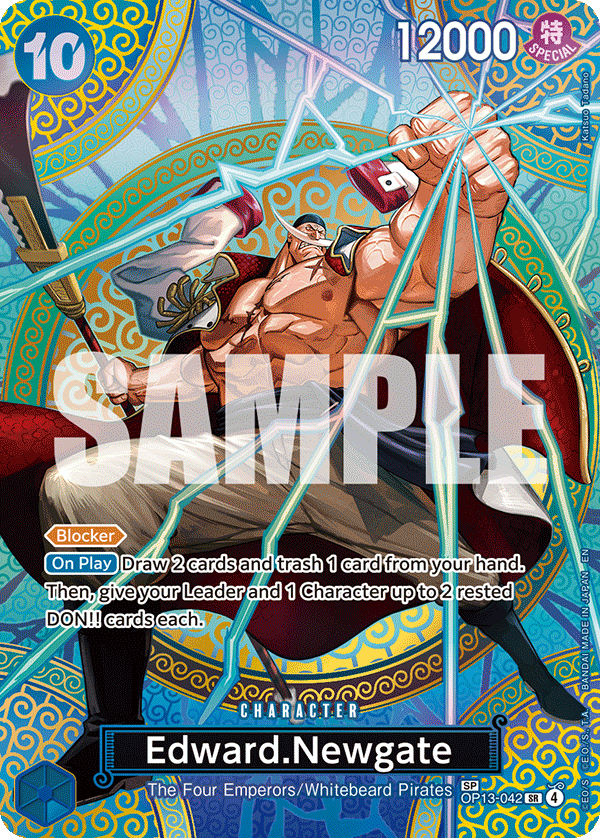 Edward.Newgate - onepiece TCG Card