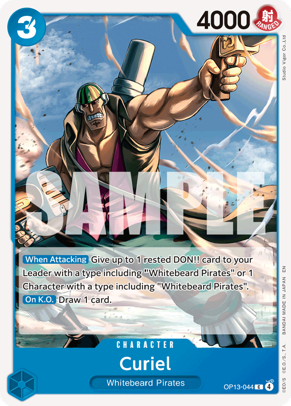 Curiel - onepiece TCG Card