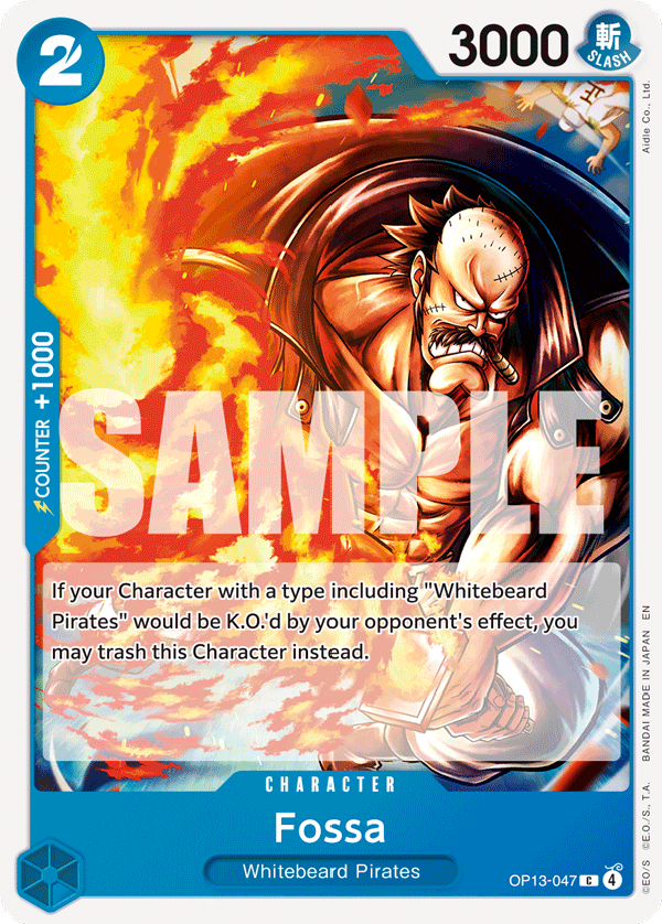 Fossa - onepiece TCG Card