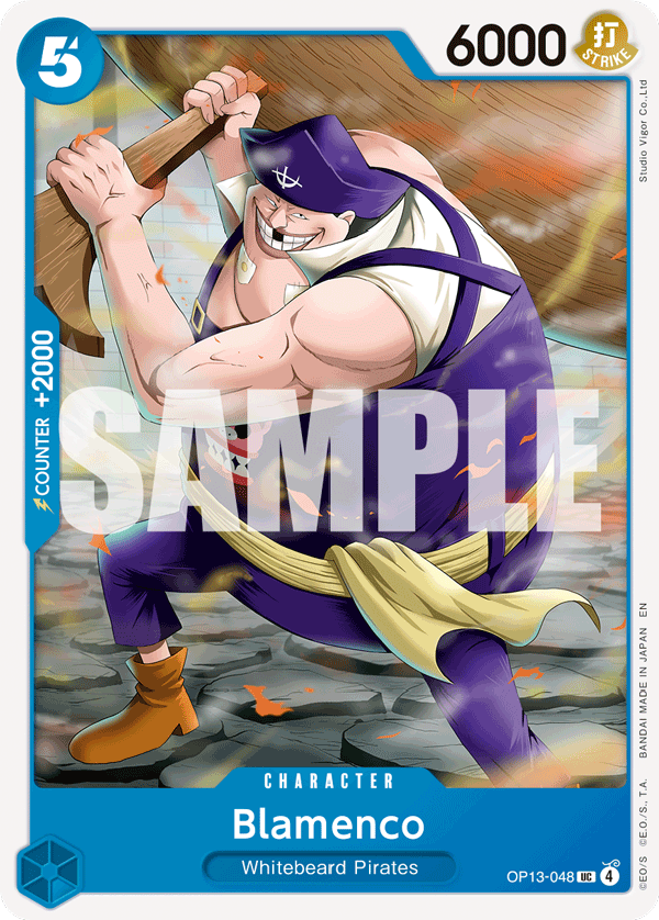 Blamenco - onepiece TCG Card
