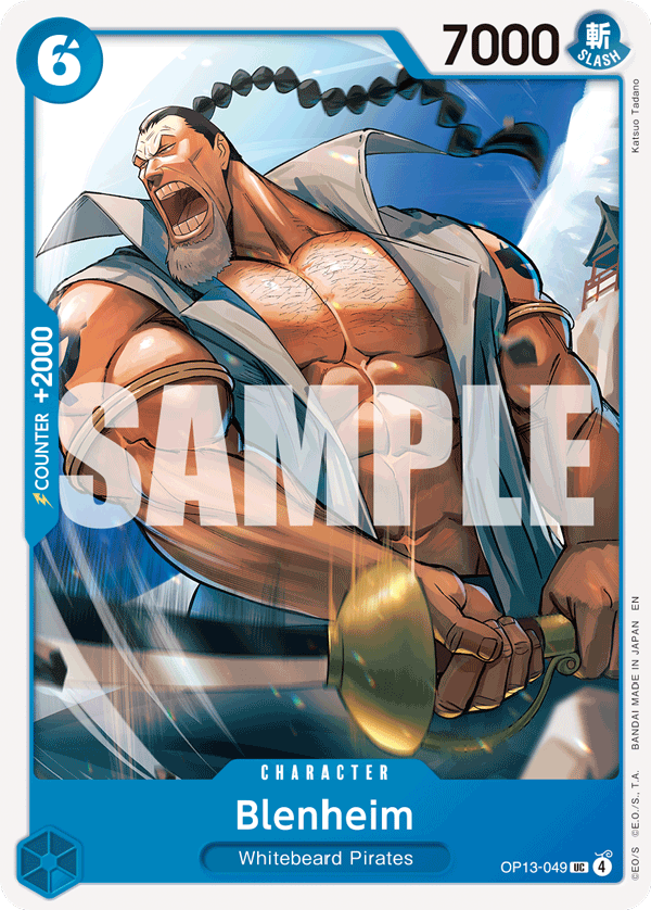 Blenheim - onepiece TCG Card
